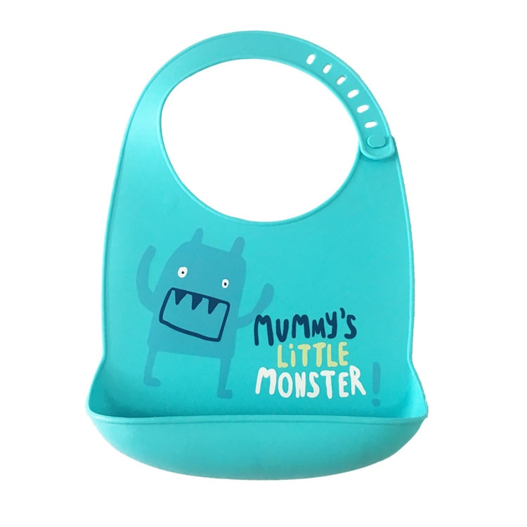 Bib Silicone Feeding Baby Cover